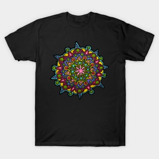 Bright & Colorful Mandala T-Shirt